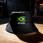 World Cup Flag Bucket Hat Double-Sided Soccer Fan Cap - Image 3
