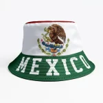 World Cup Flag Bucket Hat Double-Sided Soccer Fan Cap - Image 4