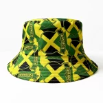 World Cup Flag Bucket Hat Double-Sided Soccer Fan Cap - Image 6