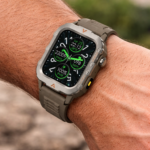 LAXASFIT Men's Smart Watch with LED Flashlight and Health Monitoring