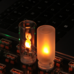 USB Flame Flickering LED Candle Night Light