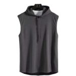 Mens Sleeveless Hooded Tank Tops Summer Gym Bodybuilding Fitness Sport Workout Singlet - Image 5