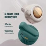 1-Whirlwind Leafless Mini Fan – Portable USB Charging, Silent Operation