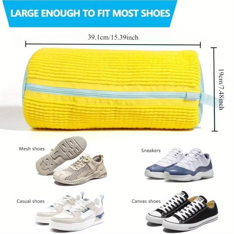 1PCS Wash Shoes Bag Padded Net Laundry Shoes Protector