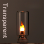 USB Flame Flickering LED Candle Night Light - Image 4