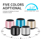Mini Wireless Bluetooth Speaker – Portable Outdoor Subwoofer with Big Sound