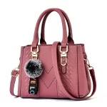 Embroidery Women Leather Handbags