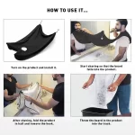 Men Beards Shaving Apron with Suction Cup – Home & Salon Beard Cape - Image 4