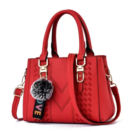 Embroidery Women Leather Handbags