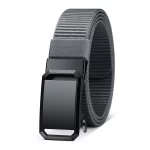 Automatic Buckle Canvas Belt for Men - Image 6