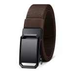Automatic Buckle Canvas Belt for Men - Image 7