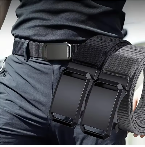 QQ20260607-164617 Automatic Buckle Canvas Belt for Men - Image 9