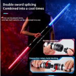 Double Sword Splicing LED Light Saber Toy