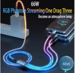 RGB Glow Fast-Charge Cable – 66W Type-C Power & Data Cord - Image 6