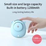Handheld Summer Portable Fan Rechargeable Personal Fan 3 Speeds - Image 4