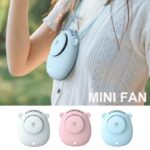 Handheld Summer Portable Fan Rechargeable Personal Fan 3 Speeds