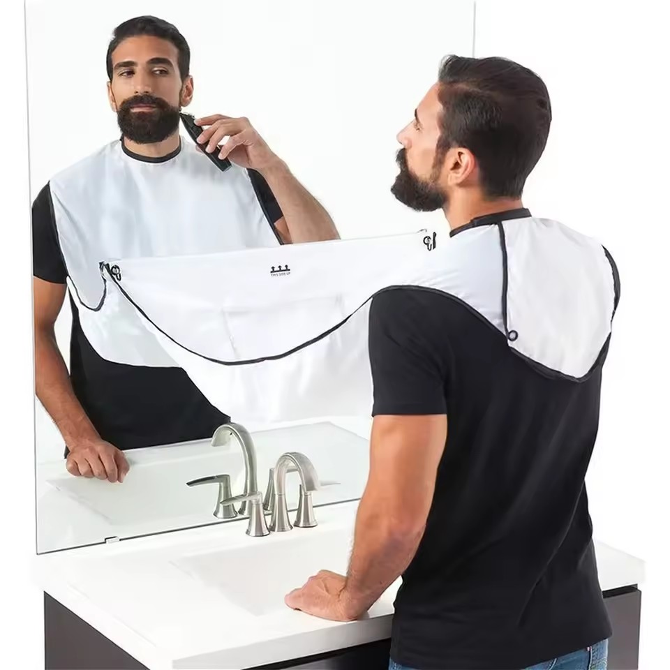 S9f3d82cfeaba48d782d22be58b44700fS.jpg_960x960q75.jpg_.avif Men Beards Shaving Apron with Suction Cup – Home & Salon Beard Cape - Image 7
