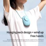 Handheld Summer Portable Fan Rechargeable Personal Fan 3 Speeds - Image 9