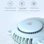 Handheld Summer Portable Fan Rechargeable Personal Fan 3 Speeds - Image 10