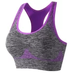 Seamless Sports Bra for Women – Shockproof Gym, Yoga & Fitness Crop Top - Image 4