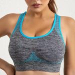Seamless Sports Bra for Women – Shockproof Gym, Yoga & Fitness Crop Top - Image 6