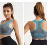 Seamless Sports Bra for Women – Shockproof Gym, Yoga & Fitness Crop Top