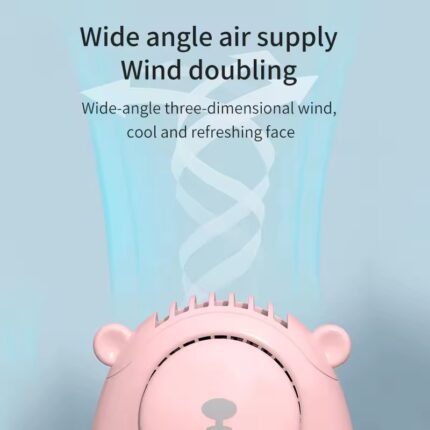 Handheld Summer Portable Fan Rechargeable Personal Fan 3 Speeds