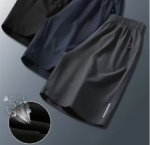 Summer Men Shorts Ice Silk Running Gym Sport Shorts Quick Dry