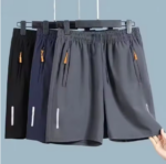Men’s Summer Ice Silk Running & Gym Shorts - Image 5