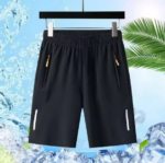 Men’s Summer Ice Silk Running & Gym Shorts - Image 4