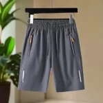 Men’s Summer Ice Silk Running & Gym Shorts - Image 6
