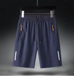 Men’s Summer Ice Silk Running & Gym Shorts - Image 2